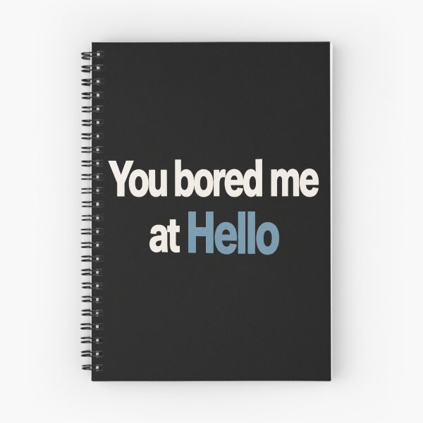 Item preview, Greeting for boring people designed and sold by StanleyJDavis.
