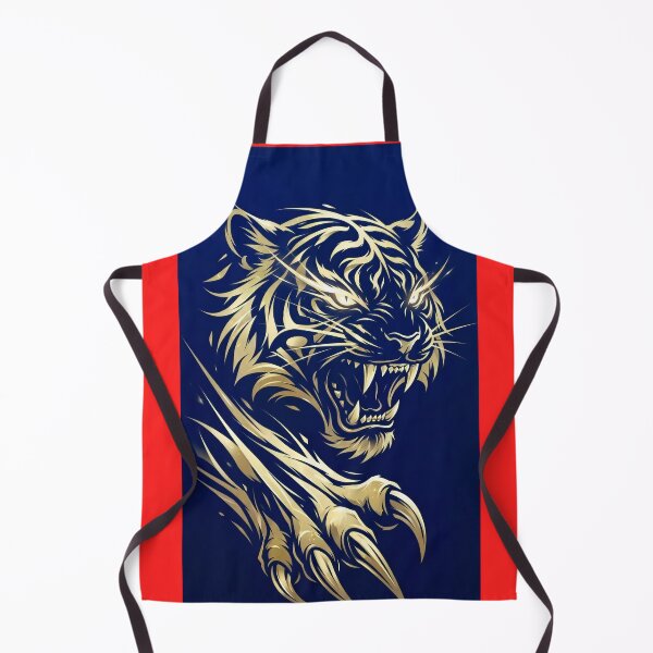 Item preview, gold tiger holo + navy background designed and sold by Crimsonmerchant.