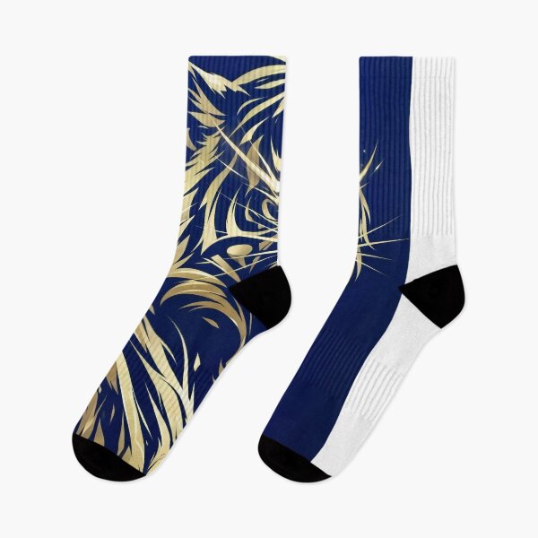 Item preview, gold tiger holo + navy background designed and sold by Crimsonmerchant.