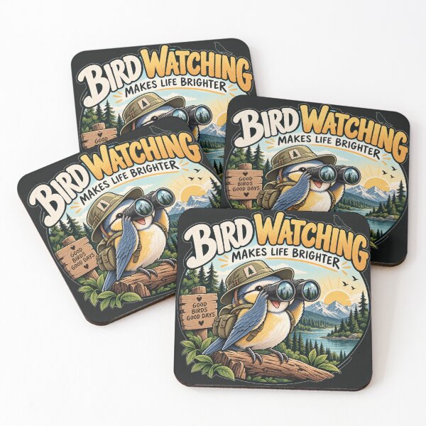 Item preview, Bird Watching Makes Life Brighter designed and sold by Trend_Nest.