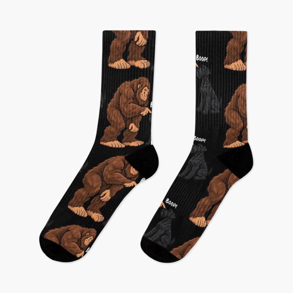 Item preview, Bigfoot and Giant Schnauzer Boop Fun Design Sasquatch designed and sold by rafaeltto.