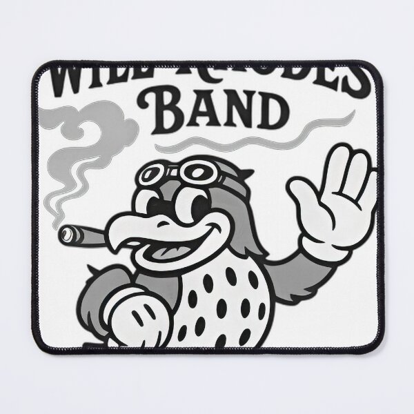Item preview, Will Rhodes Band: Reggie The Hawk b&w #884 designed and sold by design-aas-sum.