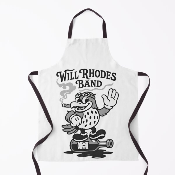 Item preview, Will Rhodes Band: Reggie The Hawk b&w #884 designed and sold by design-aas-sum.