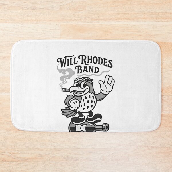 Item preview, Will Rhodes Band: Reggie The Hawk b&w #884 designed and sold by design-aas-sum.