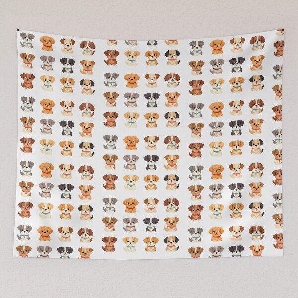 Item preview, Cute Puppy Finger Panting Style Sticker Pack Design designed and sold by TheRainFamily.