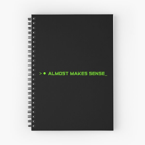 Item preview, ALMOST MAKES SENSE— HUMAN ERROR Collection | Modern Survival Humor designed and sold by N72 Heritage.