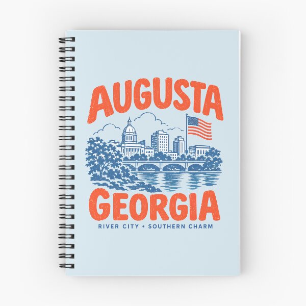 Item preview, Augusta Georgia Retro City designed and sold by HowToCanadian.