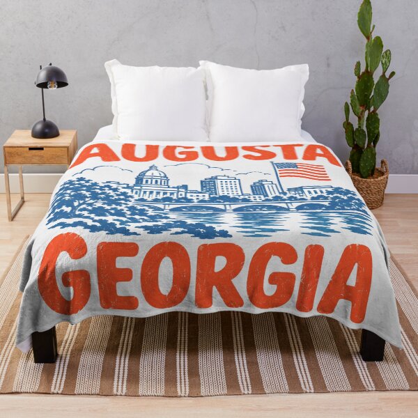 Item preview, Augusta Georgia Retro City designed and sold by HowToCanadian.