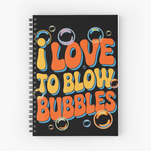 Item preview, I Love to Blow Bubbles Retro Summer designed and sold by NoeValdric.