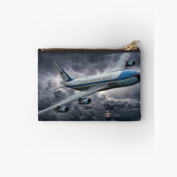 Item preview, Air Force One Storm Clouds Illustration designed and sold by Airpower Art.