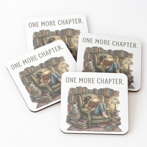 Item preview, One More Chapter Book Lover Reading designed and sold by Clintora.