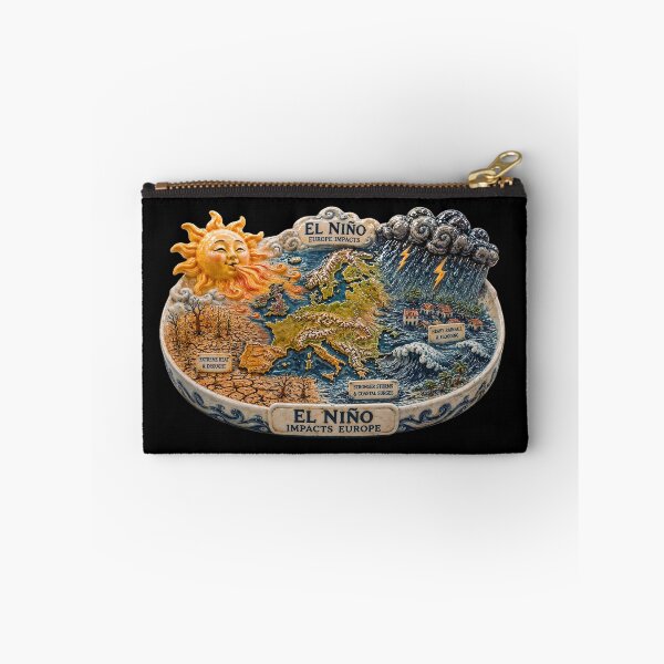 Item preview,  El Niño Climate Phenomenon – Warming Ocean and Extreme Weather Ceramic Art designed and sold by RokaCircles.