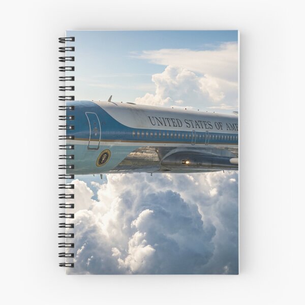 Item preview, Air Force One Clear Sky Cloudscape Illustration designed and sold by Airpower Art.