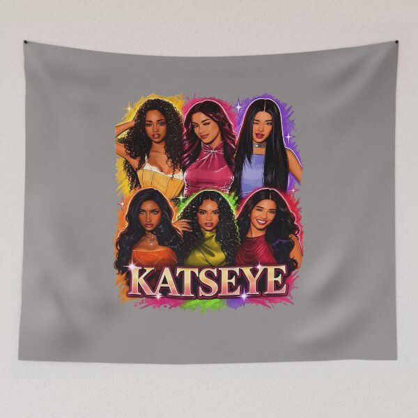 Item preview, KATSEYE Kpop Girl Group Concert Shirt designed and sold by Minranshop.