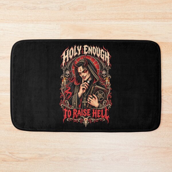 Item preview, Dark Gothic Demon Priest – Holy enough to Raise Hell Occult Horror designed and sold by SidTastic .