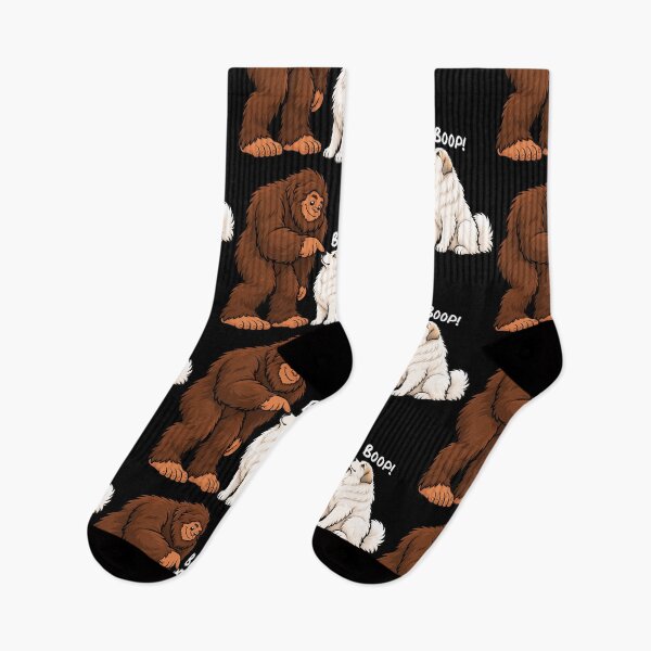 Item preview, Bigfoot and Great Pyrenees Boop Fun Design Sasquatch designed and sold by rafaeltto.