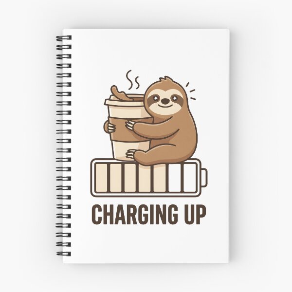 Item preview, Cute Sloth Coffee Lover, Cozy Morning Animal Design, Kawaii Coffee Gift designed and sold by StickerNestYou.