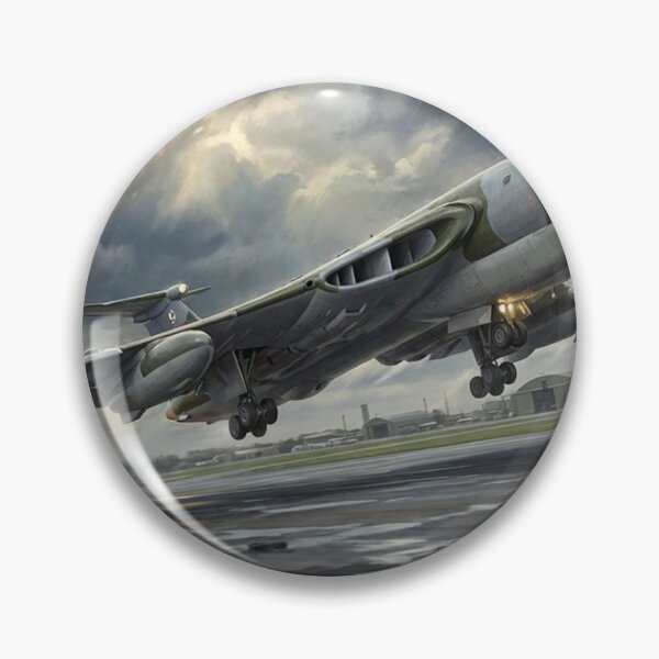 Item preview, RAF Victor Rainy Runway Takeoff Illustration designed and sold by Airpower Art.