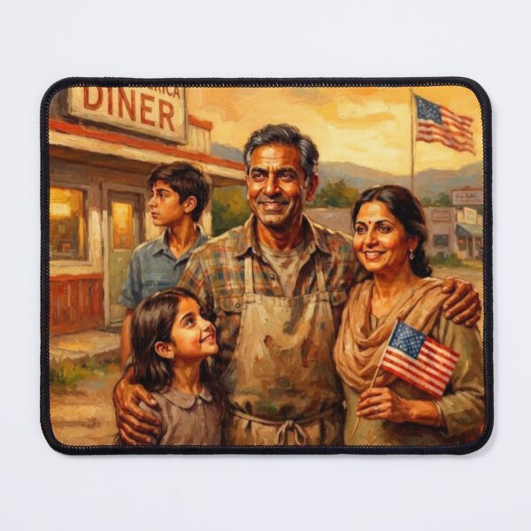Item preview, Little America Fine Art Tribute designed and sold by Art's Diner.