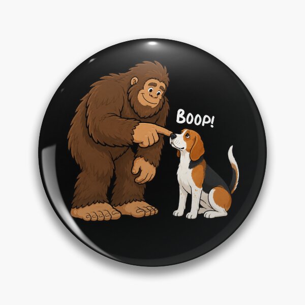 Item preview, Bigfoot and Harrier Boop Fun Design Sasquatch designed and sold by rafaeltto.