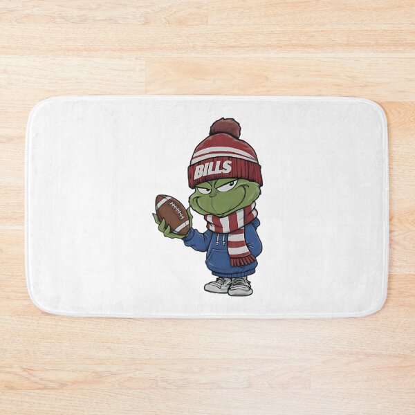 Item preview, Buffalo Football Fan Grinch Cheerleading Design for Buffalo Bills Supporters designed and sold by Yogesh Kapoor.