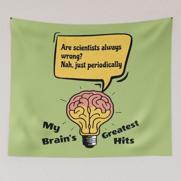Item preview, Funny Brain Puns - Relatable Science Jokes Humor Gift designed and sold by InkyGenies.
