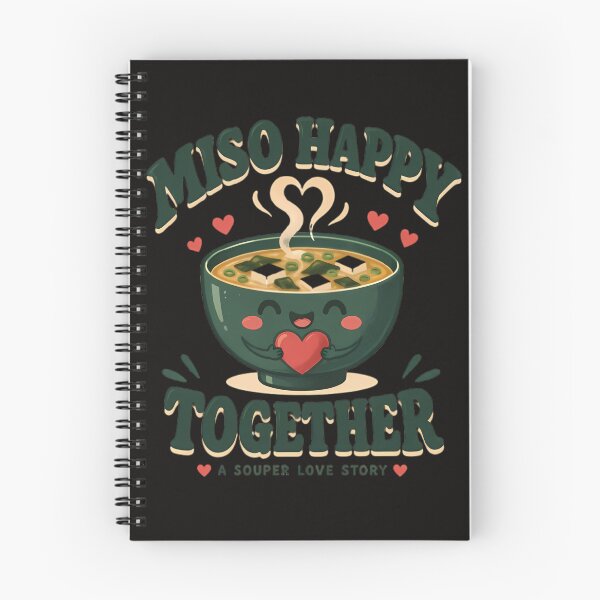 Item preview, Miso Happy Together – Cute Food Pun Gift designed and sold by MiSuPa Studio.