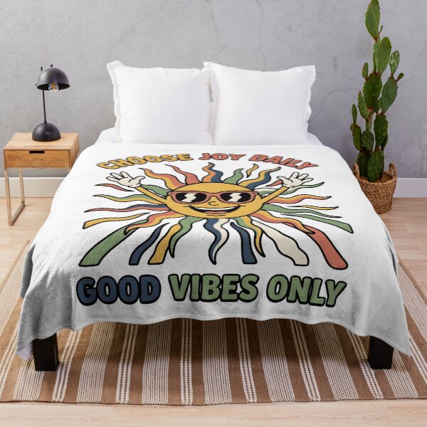Item preview, Retro Rainbow Sun Smiley Boho Summer Aesthetic designed and sold by StickerNestYou.