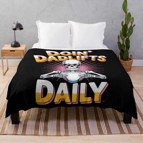 Item preview, Doin’ Dadlifts Daily Funny New Dad Humor designed and sold by TadeoNivar.