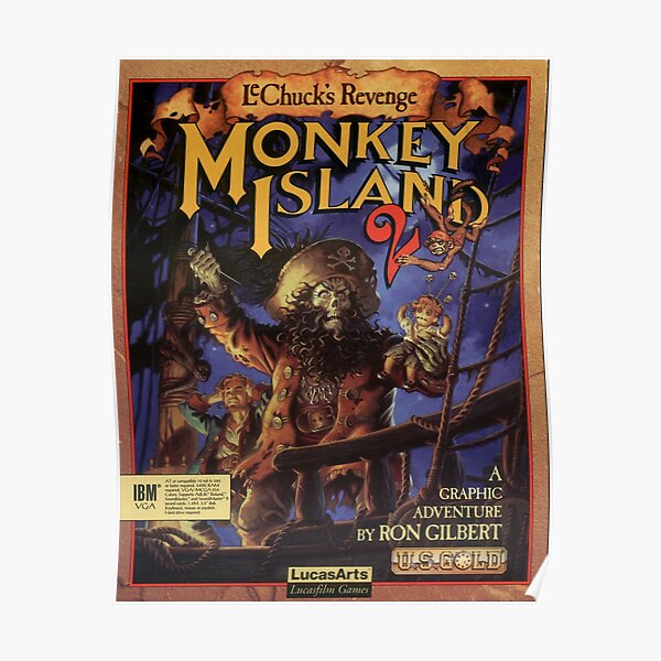Monkey Island 2 Póster