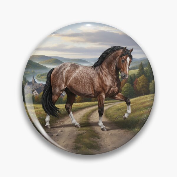 Artikelvorschau, Das Aegidienberg-Pferd und eine deutsche Landschaft entworfen und verkauft von Cheval-de-coeur.