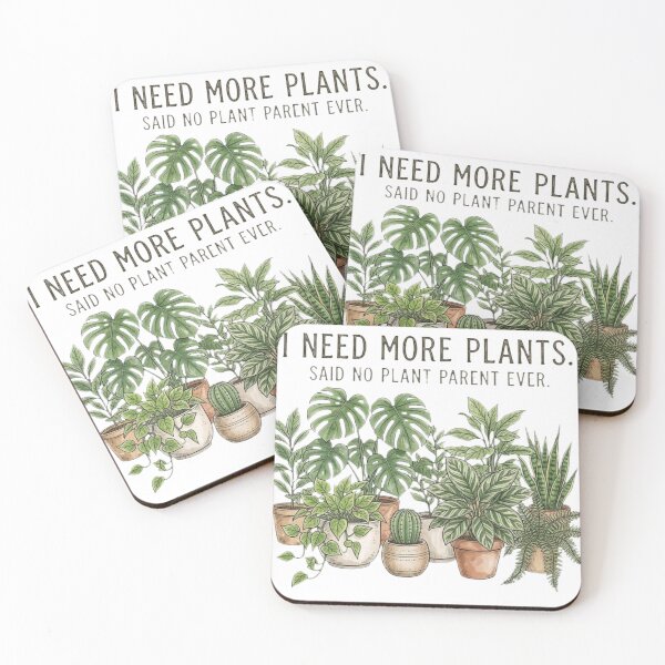Item preview, I Need More Plants Plant Parent designed and sold by Clintora.