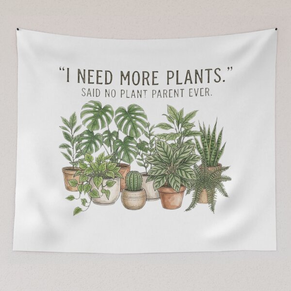 Item preview, I Need More Plants Plant Parent designed and sold by Clintora.