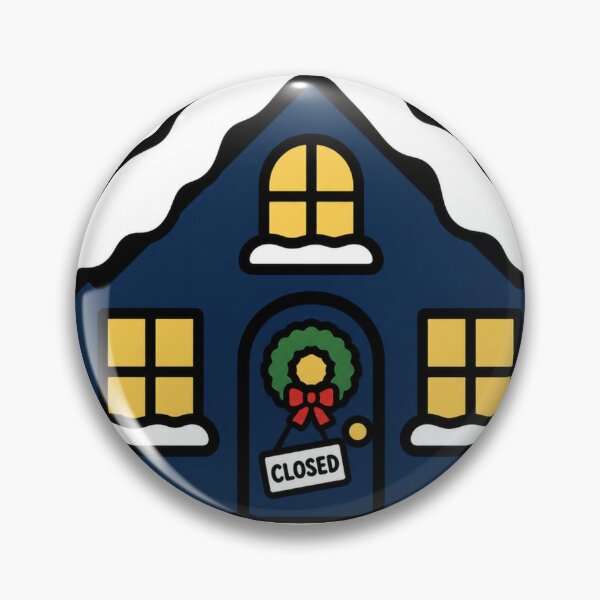 Item preview, Holiday Introvert Cozy House Closed Sign designed and sold by Alphakenon.