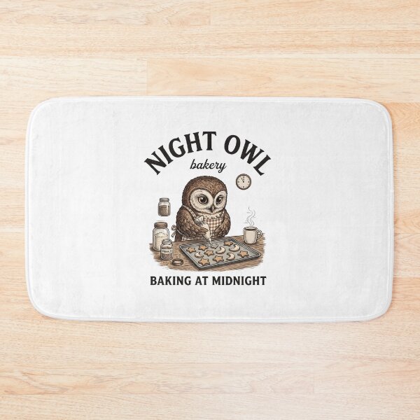 Item preview, Cute Owl Baker Cookie Baking Bakery Kitchen Animal Lover designed and sold by StickerNestYou.