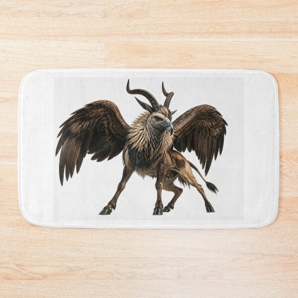 Item preview, Majestic Vulture Antelope Chimera - Desert Fantasy Monster designed and sold by Mementoo.