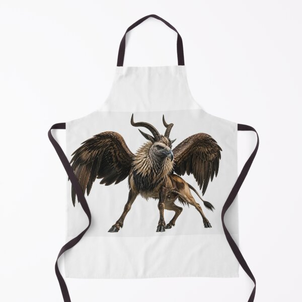 Item preview, Majestic Vulture Antelope Chimera - Desert Fantasy Monster designed and sold by Mementoo.
