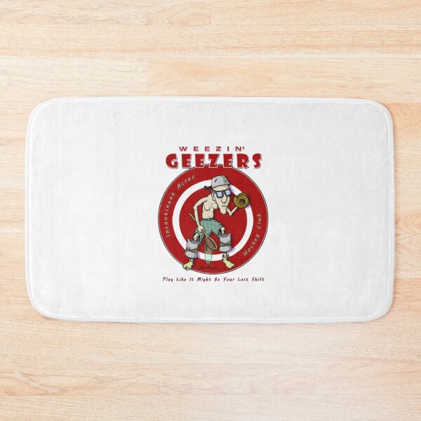 Item preview, Weezin' Geezers Hockey Club - Goalie designed and sold by QuirkNestHalls.