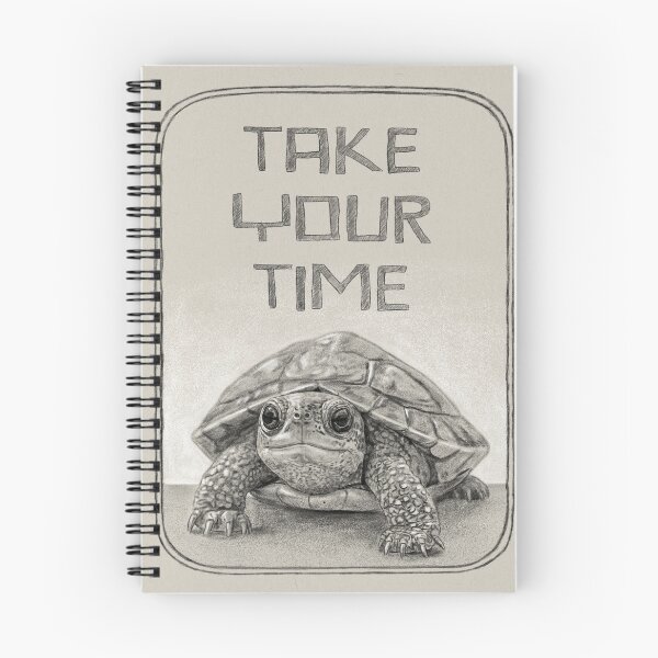Item preview, Slow and Steady Turtle Drawing designed and sold by kolonjArt.