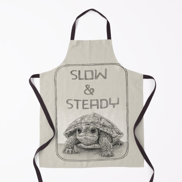 Item preview, Slow and Steady Turtle Drawing designed and sold by kolonjArt.