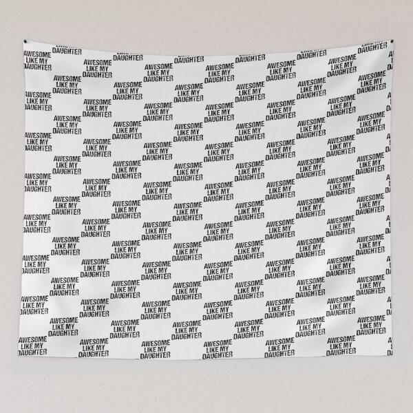 Item preview, Awesome Like My Daughters Vintage Funny Dad Design for Fathers designed and sold by ThusharaSuseen.