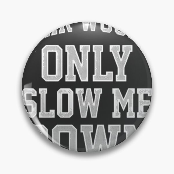 Item preview, Hair Would Only Slow Me Down - Funny Motivational Quote Design designed and sold by ThusharaSuseen.