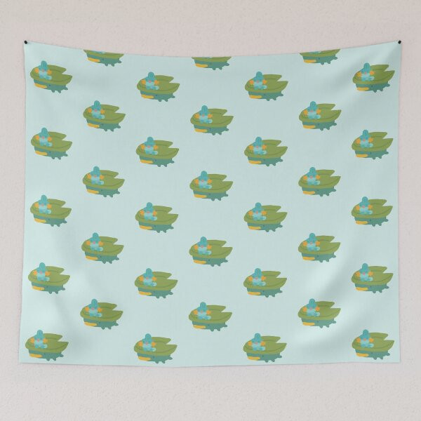 Item preview, Mudkip and Lotad Sticker designed and sold by Ashley Moen.