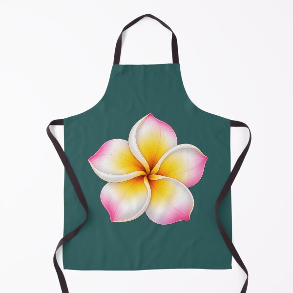Item preview, Pink and Yellow Tropical Plumeria Flower designed and sold by HO•Designs.