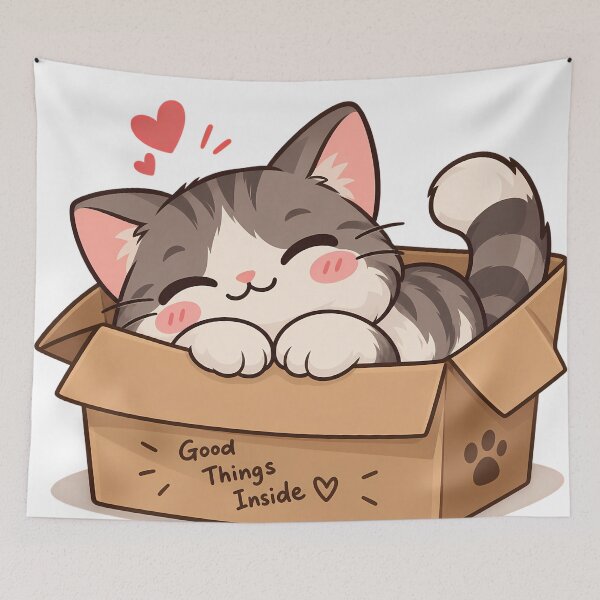 Item preview, Cat sleeping designed and sold by maykgg.