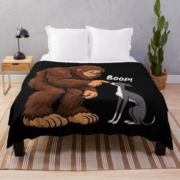 Item preview, Bigfoot and Italian Greyhound Boop Fun Design Sasquatch designed and sold by rafaeltto.
