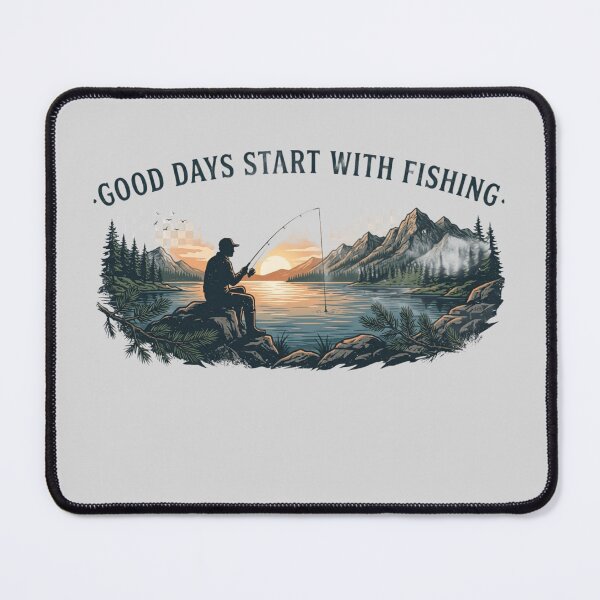 Item preview, Good Days Start With Fishing designed and sold by Clintora.