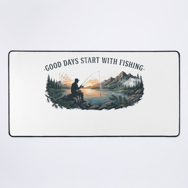 Item preview, Good Days Start With Fishing designed and sold by Clintora.