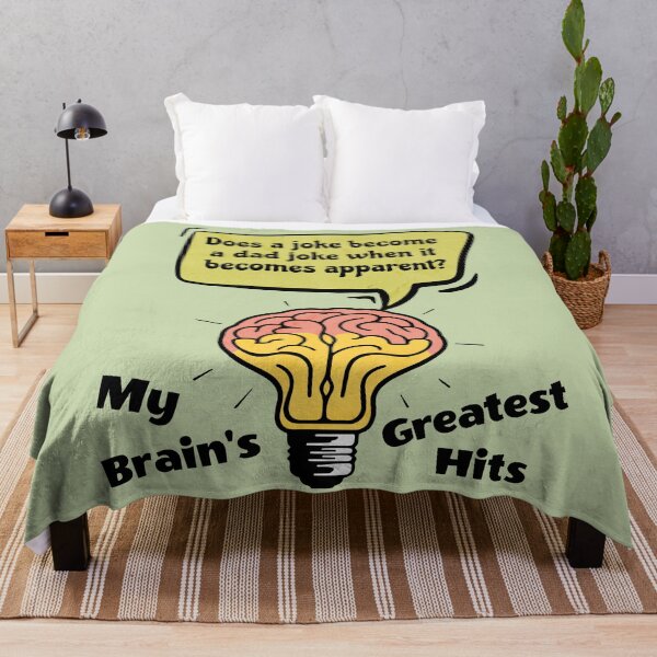 Item preview, Funny Brain Puns - Relatable Dad Jokes Humor Gift designed and sold by InkyGenies.