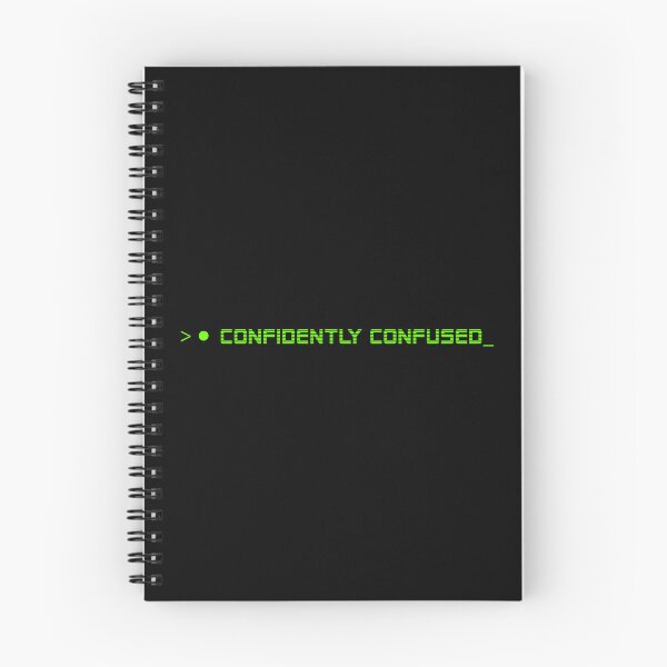 Item preview, CONFIDENTLY CONFUSED— HUMAN ERROR Collection | Modern Survival Humor designed and sold by N72 Heritage.